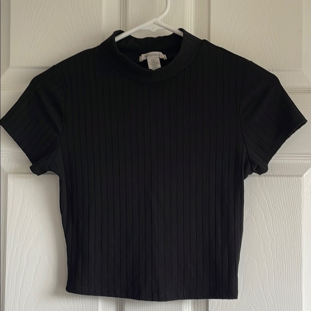 Bozzolo Ribbed Crop Top